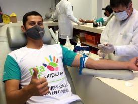 CERMOFUL participa do dia de cooperar na semana do doador de sangue