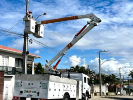 Novos transformadores são instalados no bairro Planalto, em Içara